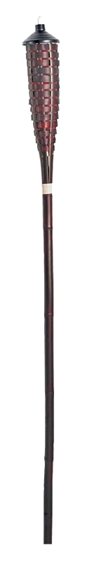 Y2569 Habi Bamboo Torch, 5 Ft, Pack Of 24, Brown, Fiberglass Wick