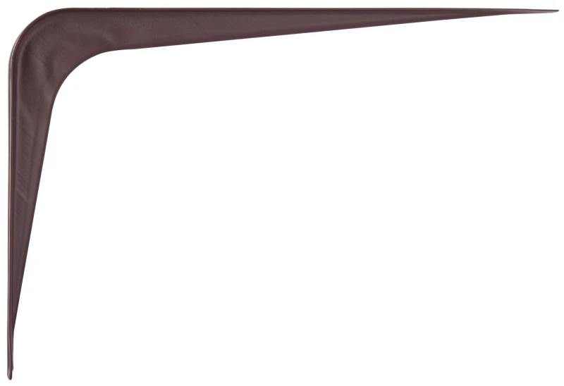 Chocolate Shelf Bracket 6 X 8 Inches, Heavy-duty Steel Construction