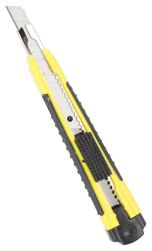 9mm Heavy-duty Snap-off Utility Knife With Auto Lock System