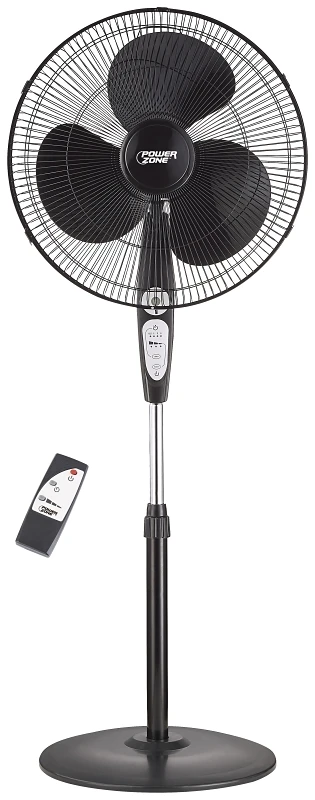 Sp2-18ary 18 Inch Stand Fan With Remote Control, 3-speed, Black