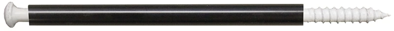 7 Inch White Star Screw Gutter Fasteners, Model 0294250, Pack Of 10