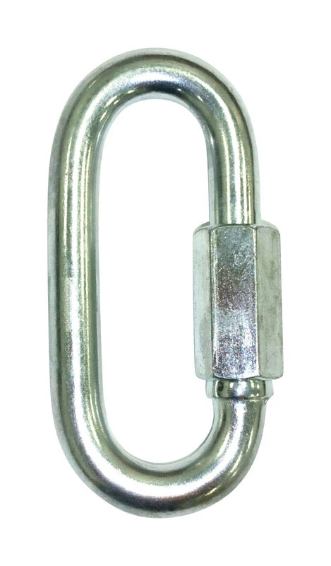 1-3/8 In. L Zinc-plated Stainless Steel Quick Links 132 Lb Working Load