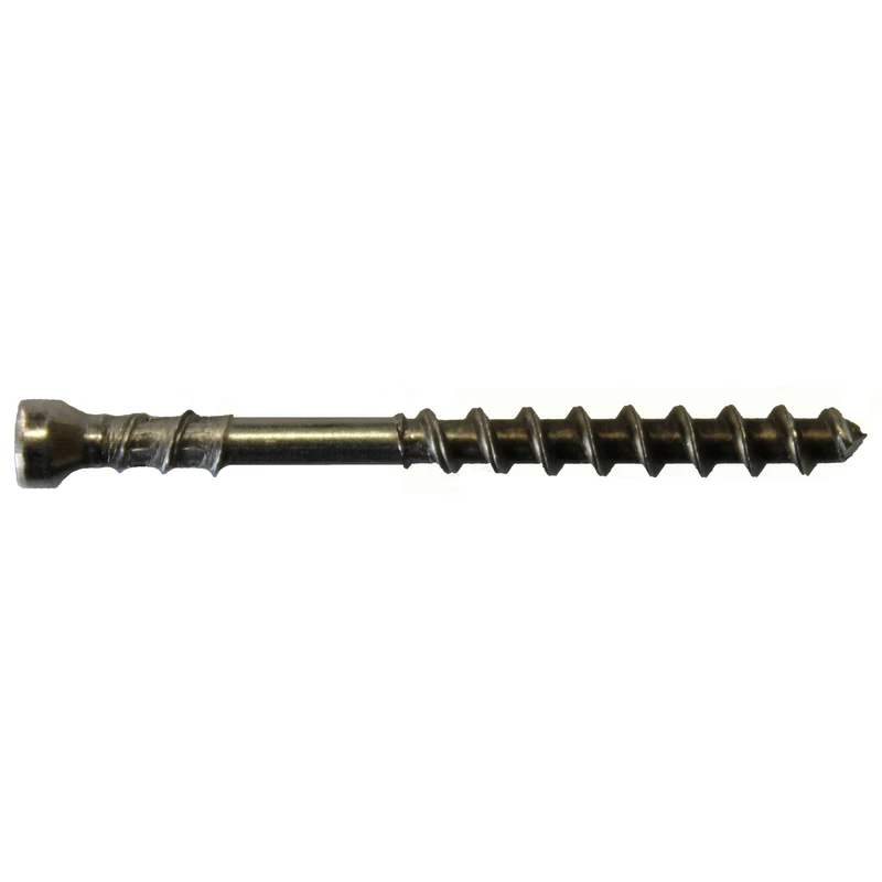 No. 7 X 1-7/8 In. L Stainless Steel Trim Head Deck Screws 350 Pk
