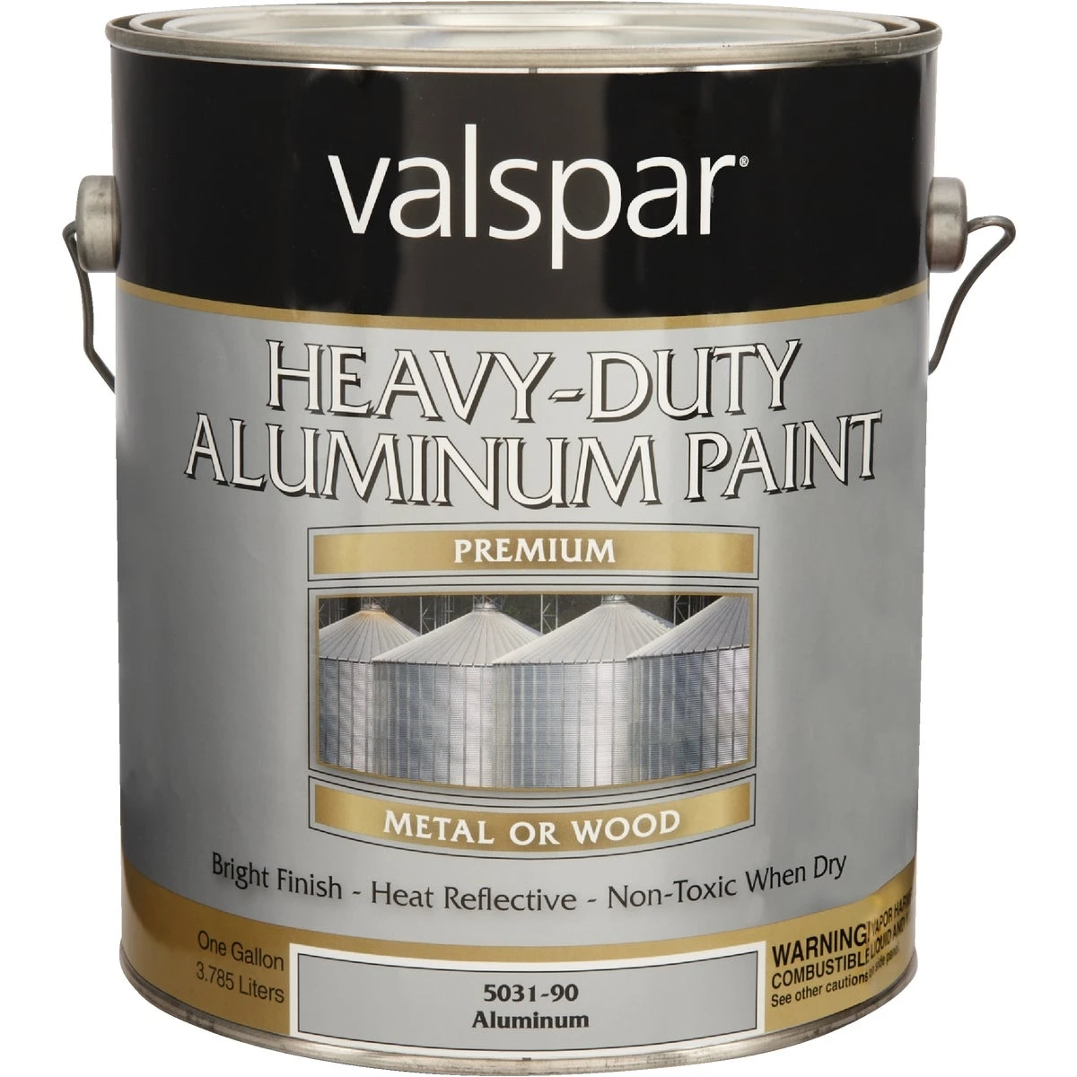 Gallon Valspar Heavy Duty Aluminum Paint - Model 018.5031-90.007