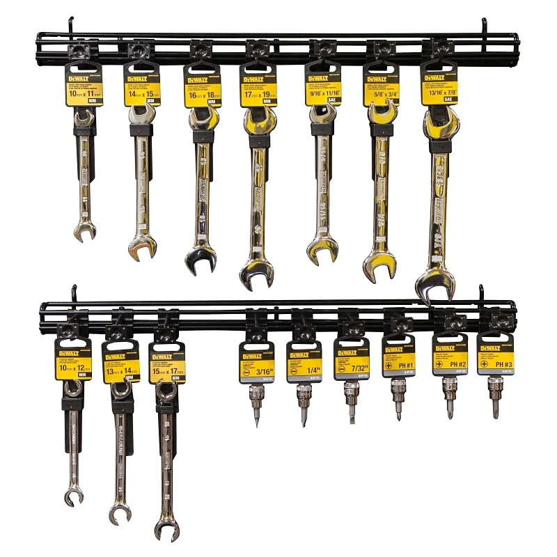 16-piece Expansion Wrench Set With Sae And Metric Sizes