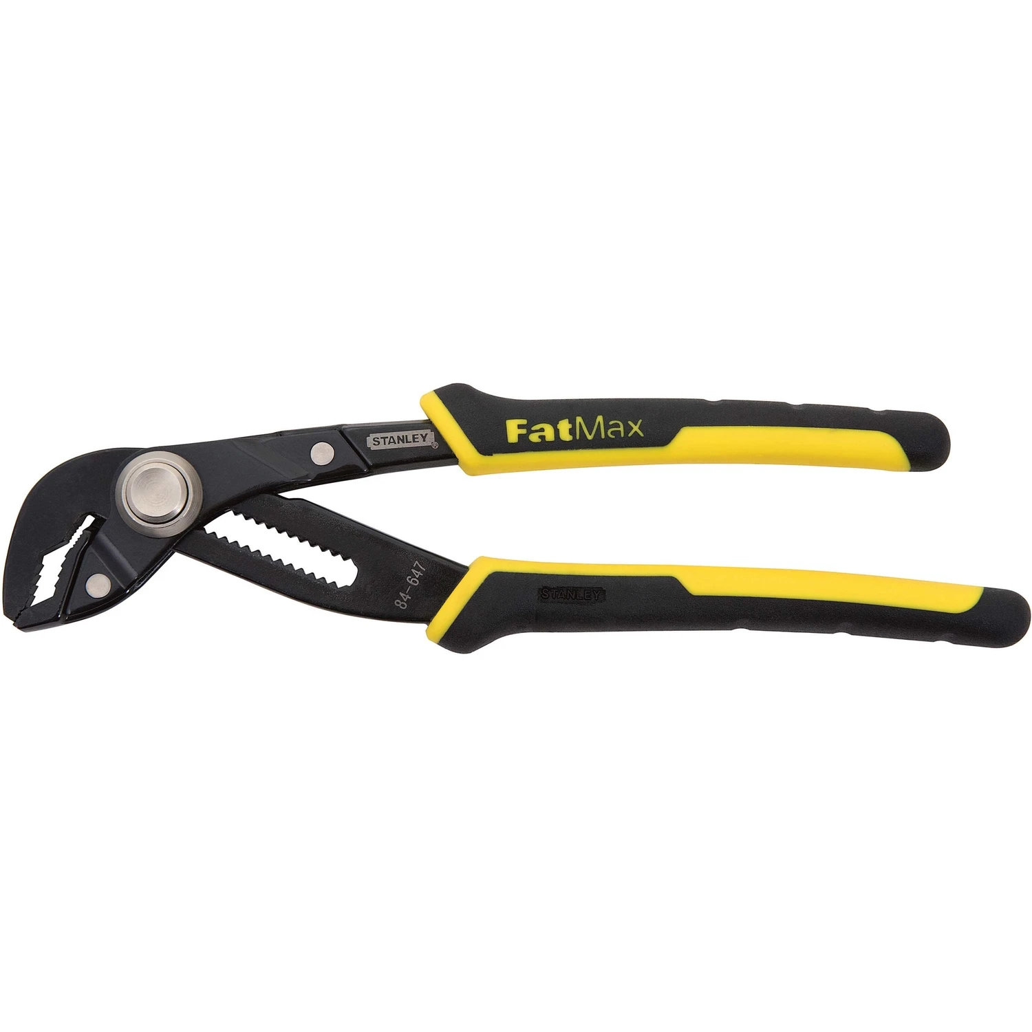 Fatmax 8 In. Steel Push-lock Groove Joint Pliers, Model 84-647, 1 Pk