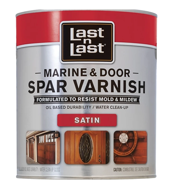 94104 1 Quart Satin Marine & Door Spar Varnish