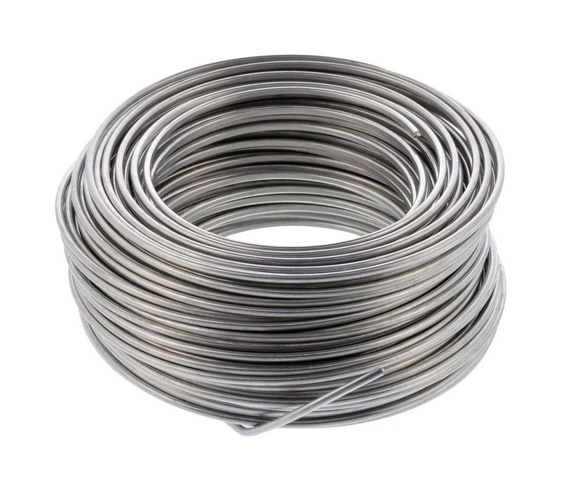 Ook 50 Ft. Galvanized Steel 18 Gauge Wire For Crafts And Diy Projects