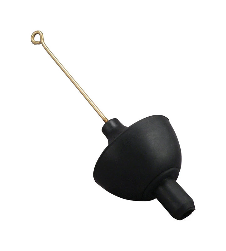 Universal Toilet Tank Ball Black Rubber Model Pp835-38