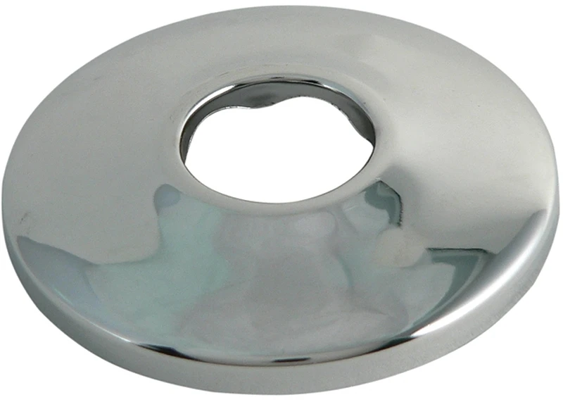 Chrome Plated Metal Shallow Flange 3/4 In. For Easy Installation