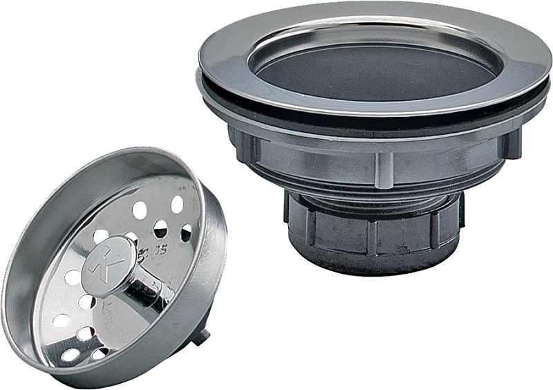 3-1/2 Inch Plastic And Stainless Steel Sink Strainer Model Pp66-5