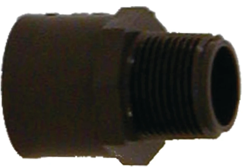 1 Inch Schedule 80 Pvc Male Adapter - Slip Joint X Male Threaded Connection