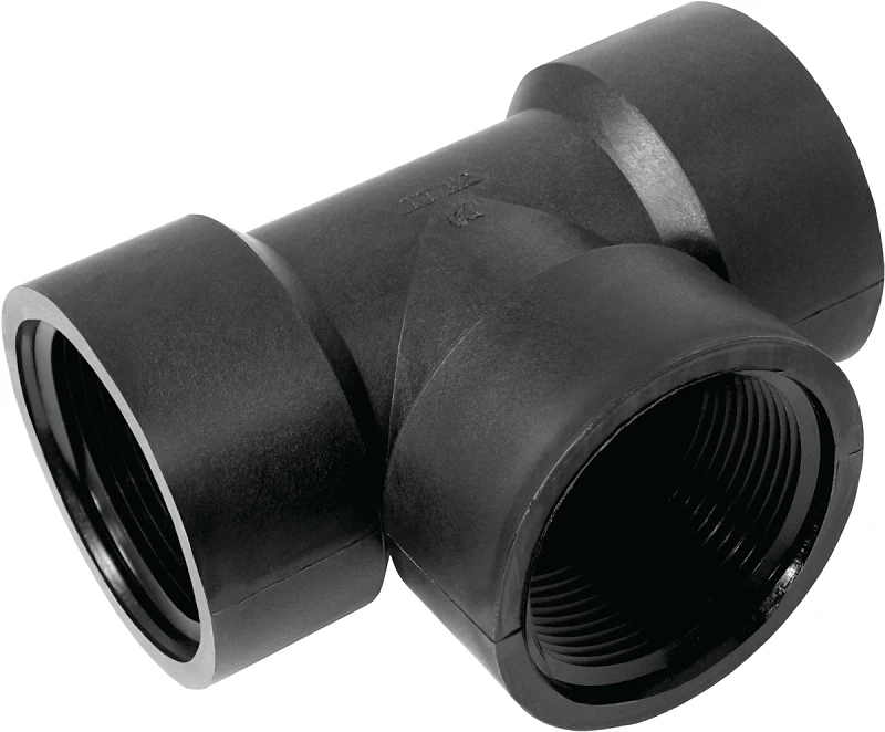 Tt12p 1/2 In. Fpt Polypropylene Pipe Tee - Durable And Chemical-resistant
