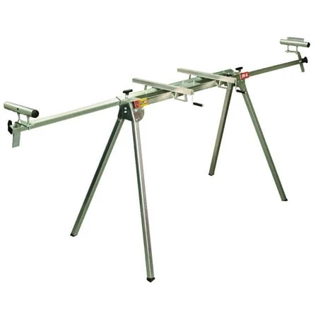 Plus100 Universal Miter Saw Stand - Heavy Duty, Adjustable, Portable Design