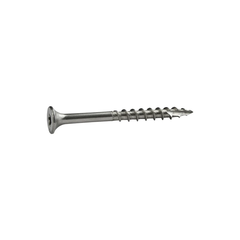 Grip-Rite 5024037 No.8 Wire x 2 in. Star Bugle Head Deck Screws Silver - 1 lbs - Pack of 128 - Case of 6