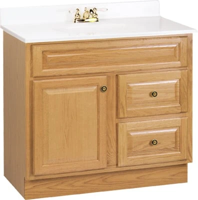 Sales Cbhoa36d 36 Inch Hamilton Oak Finish Bathroom Vanity