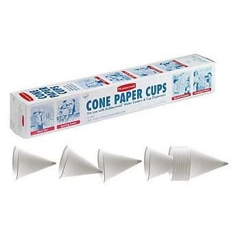 Cone Paper Cups, 6 Oz, Ideal For Water And Beverages