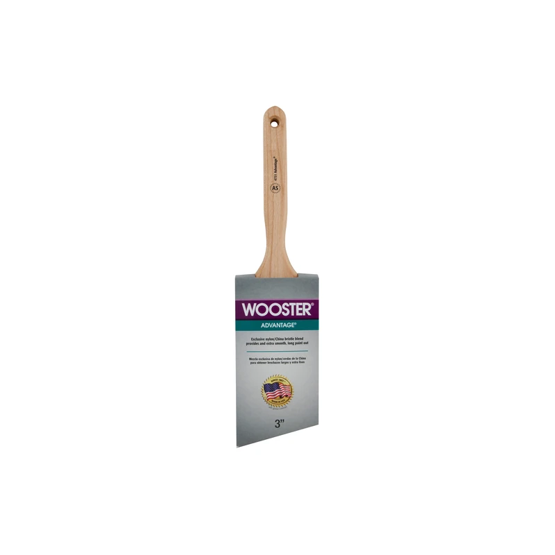 Wooster Advantage 3 Inch Angle Sash Paint Brush Model 4731-3