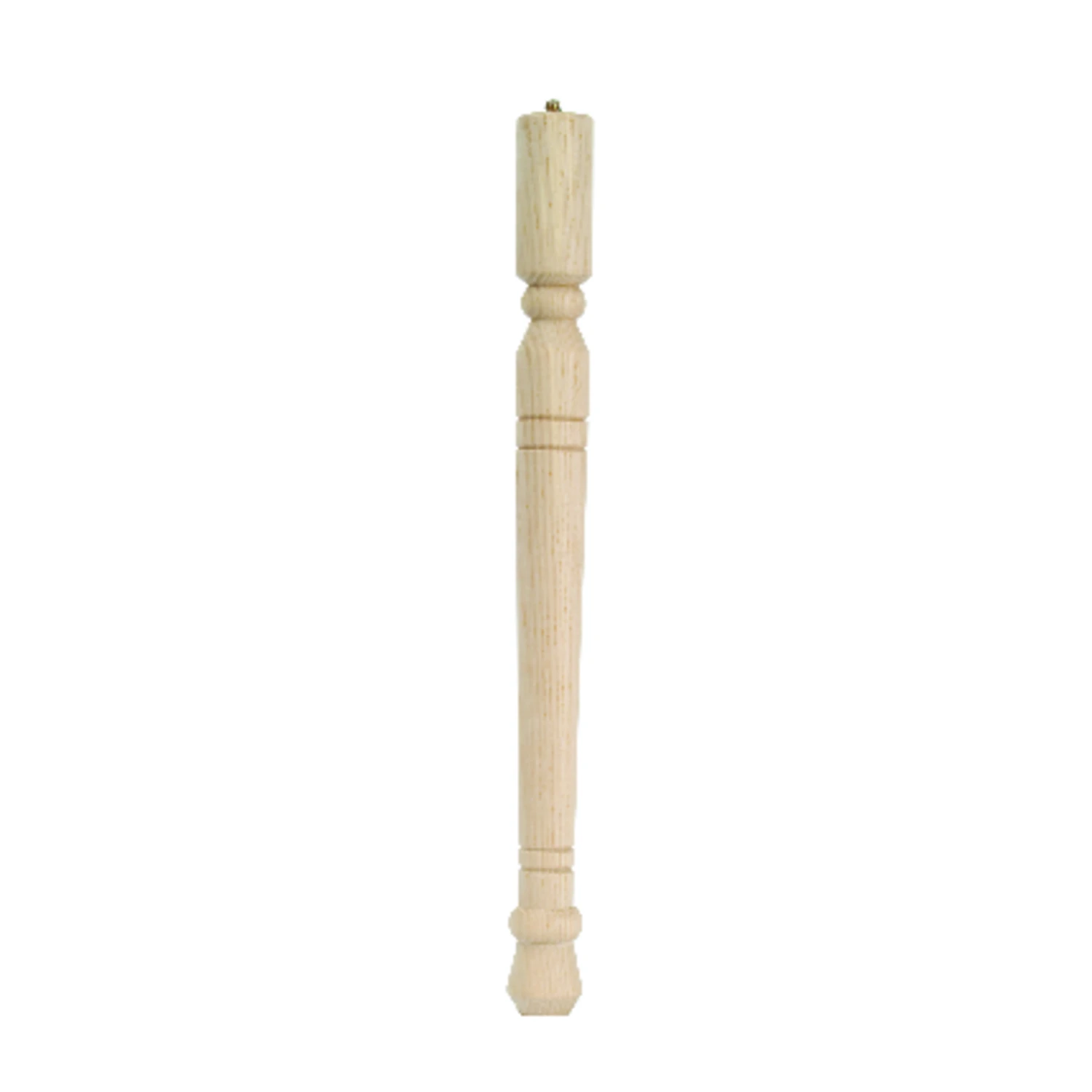 21-3/4 In. Hardwood Early American Table Leg With Pre-installed Bolt