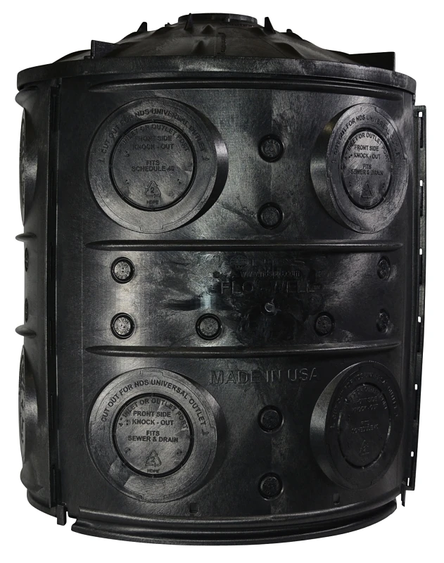 Flo-Well Dry Well Storm Water Leaching System, Black, 24 x 28.75 In.