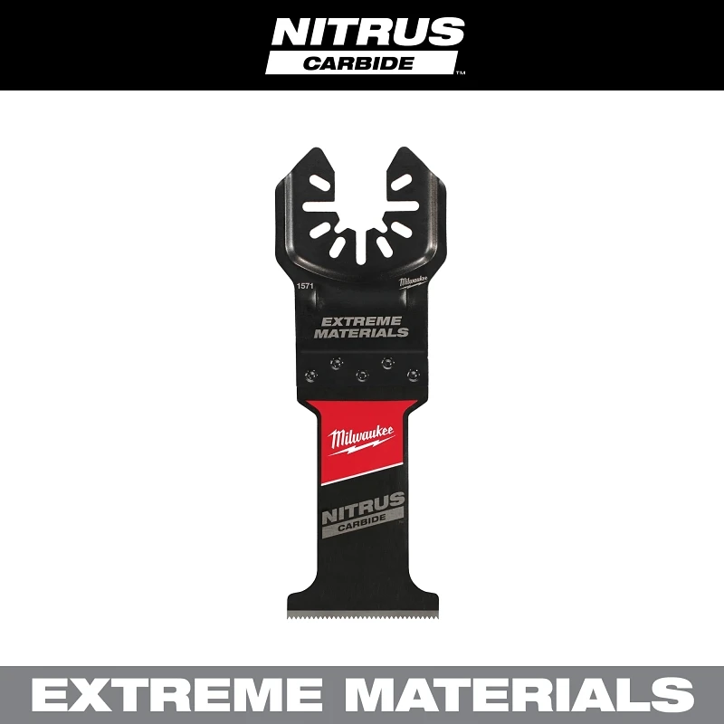 Nitrus Carbide 1-3/8 In. Universal Fit Open-lok Oscillating Blade 1 Pk