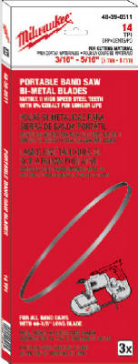 Bi-Metal Band Saw Blade, 18 TPI, 5/32 In.