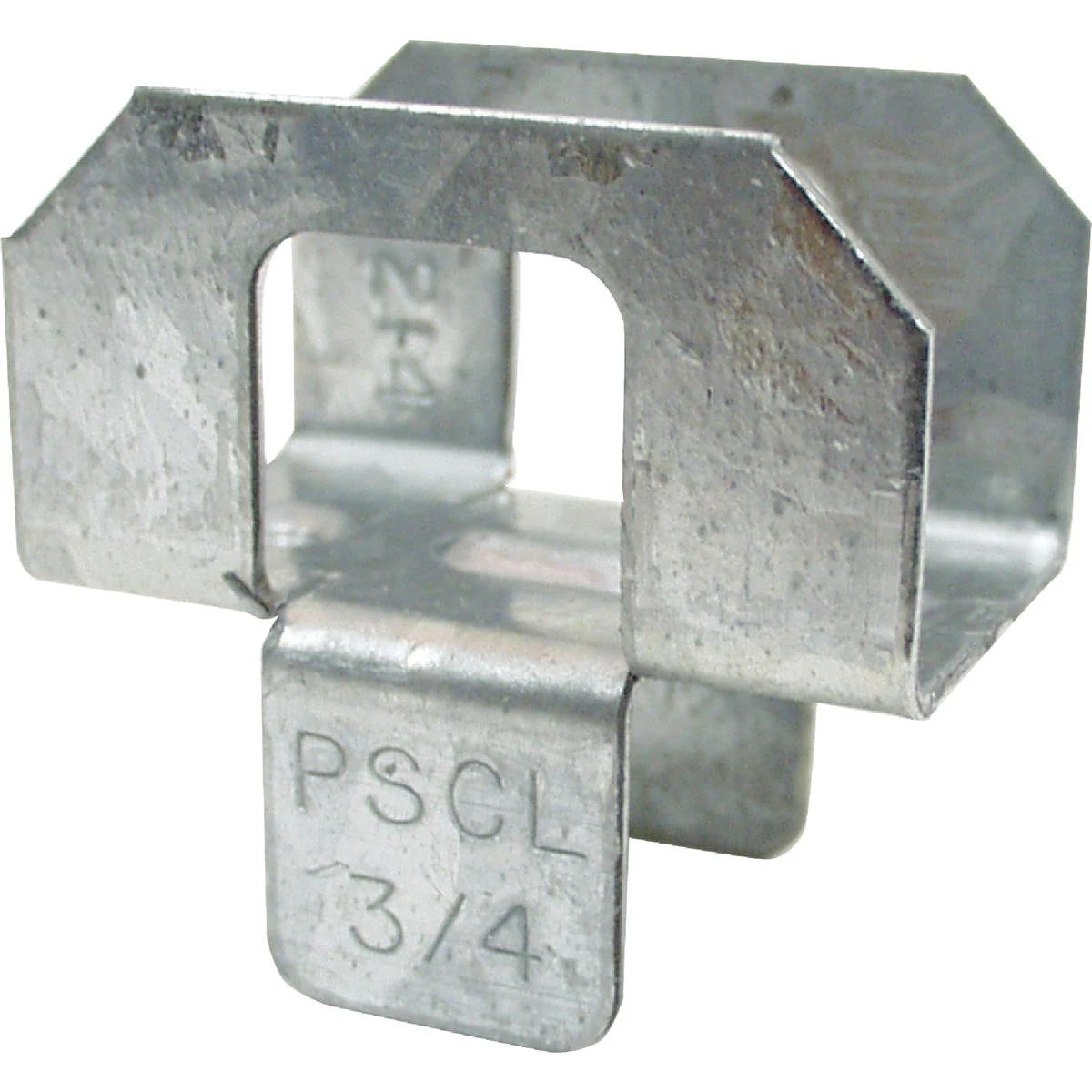 Plywood Clip, 20 Gauge, Galvanized, 3/4 In.