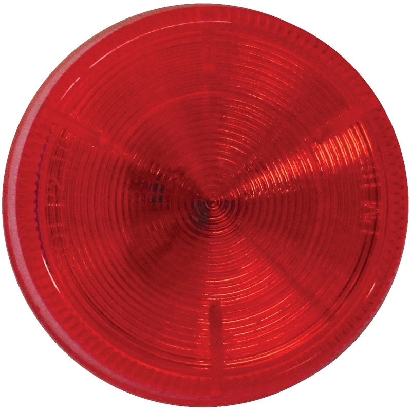 V162kr Round Red Clearance Light, 9-16v, 2-1/2" Diameter