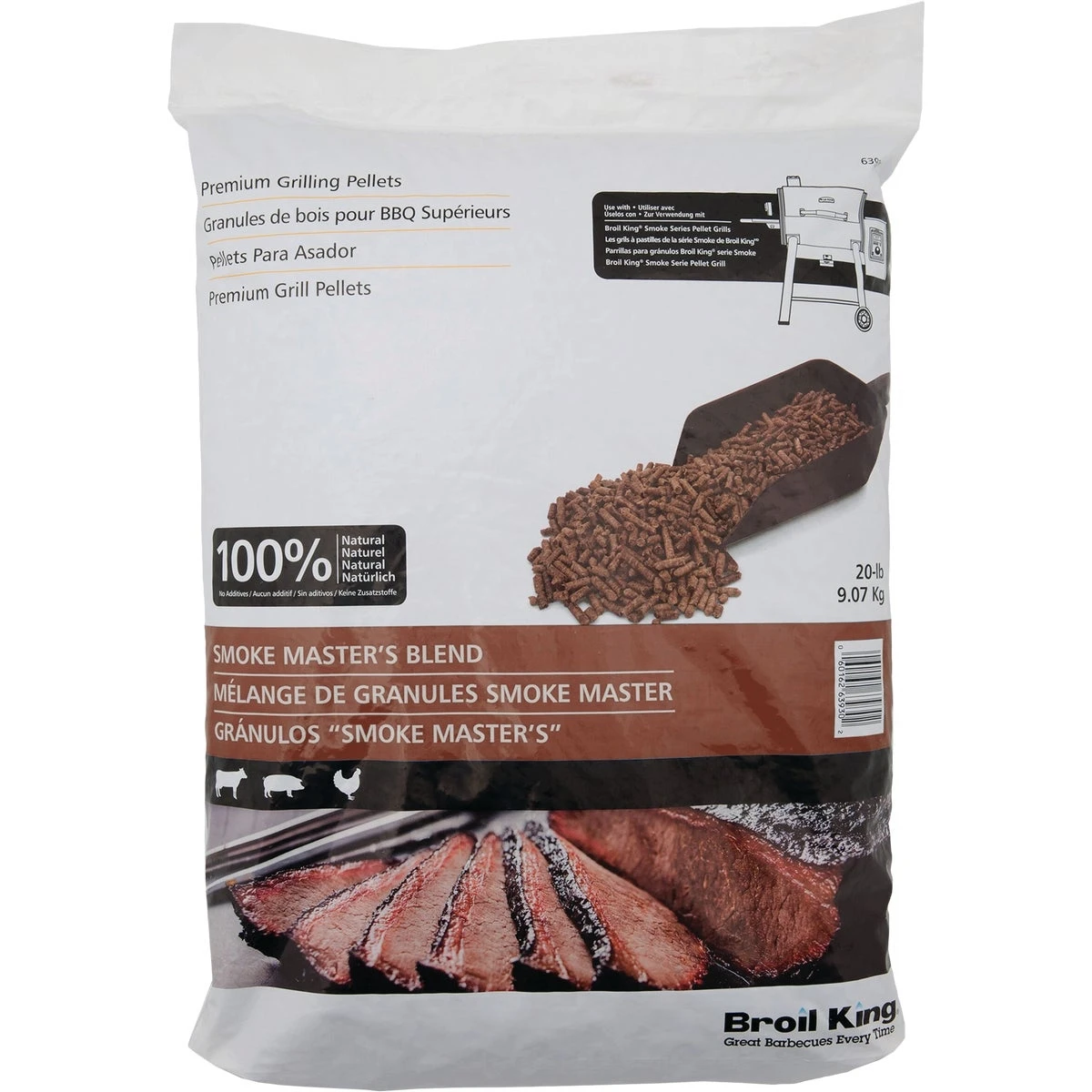 20 Lb. Mesquite Blend Premium Wood Pellets For Grilling
