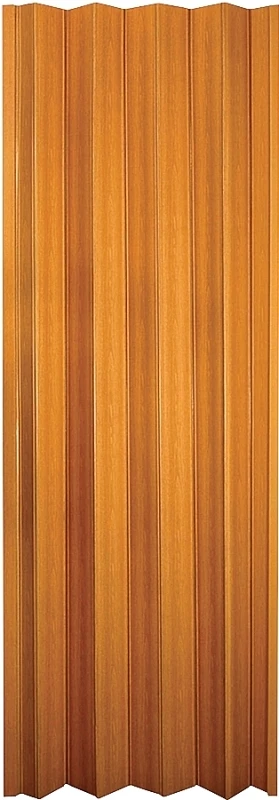 Folding Closet Door, Oak Vinyl, 32-36 x 80-In.