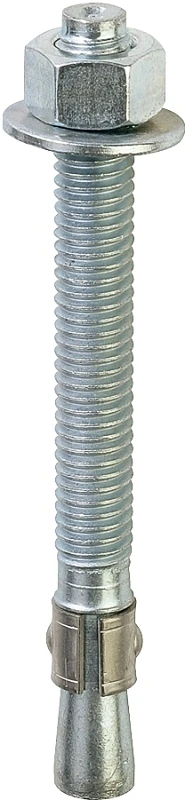 1/2 In. X 5-1/2 In. Galvanized Steel Hex-nut-head Wedge Anchors (10 Pk)