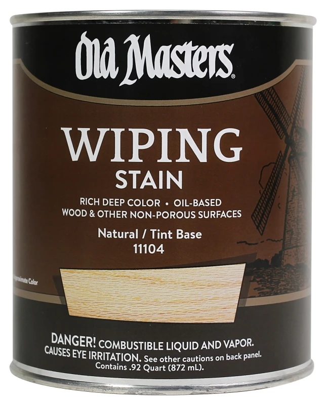 Wiping Stain, Oil-Based, Natural, 1-Qt.