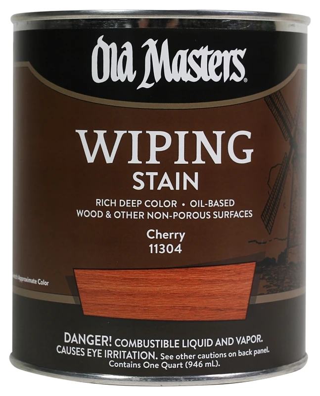 Wiping Stain, Oil-Based, Cherry, 1/2-Pt.