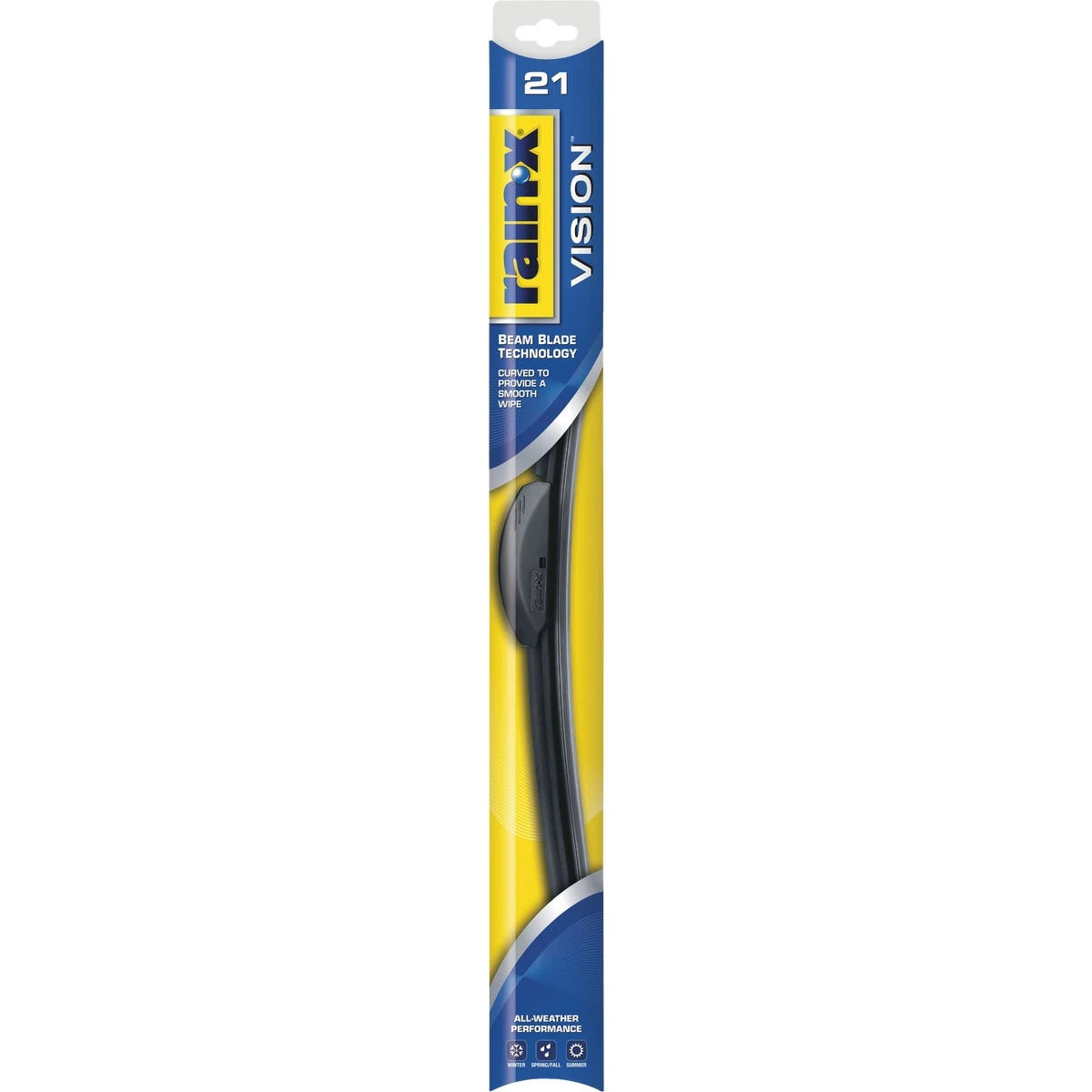 Vision 21 Inch Windshield Wiper Blade With Beam Design And J-hook Adapter