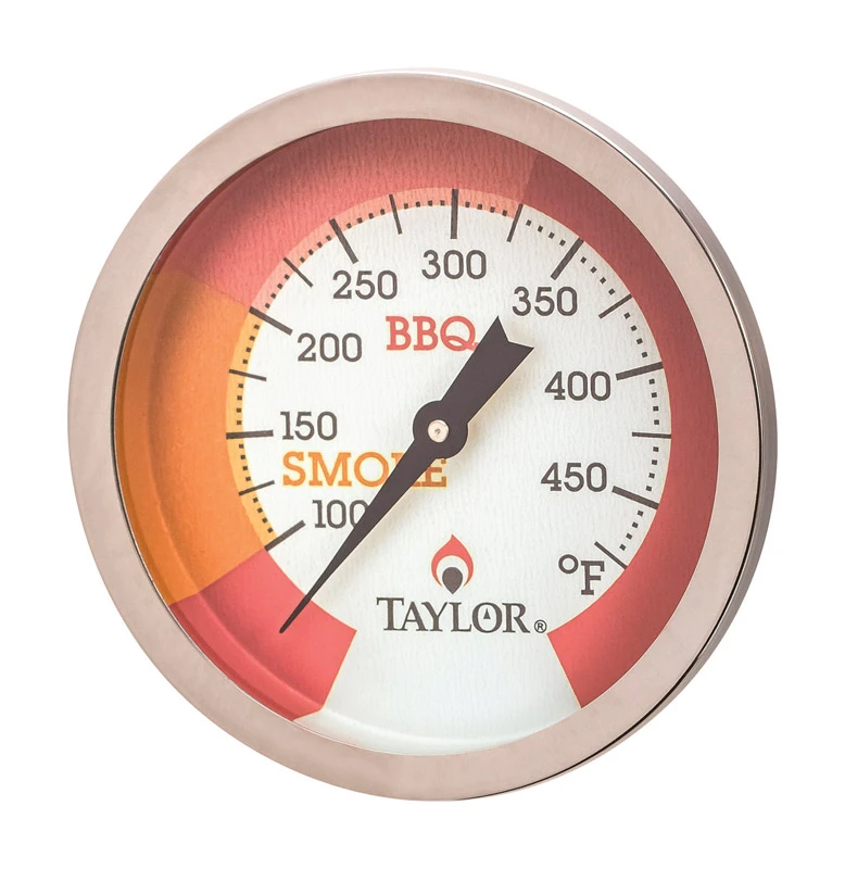 Smoker Thermometer, 2.75-In. Dial