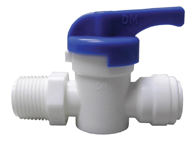 Straight Stop Quick Connect Valve, 3/8 x 3/8 In.