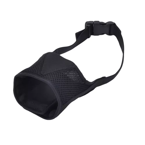 Best Fit Adjustable Comfort Dog Muzzle - Black, Extra Small, Snout Size 3 In.