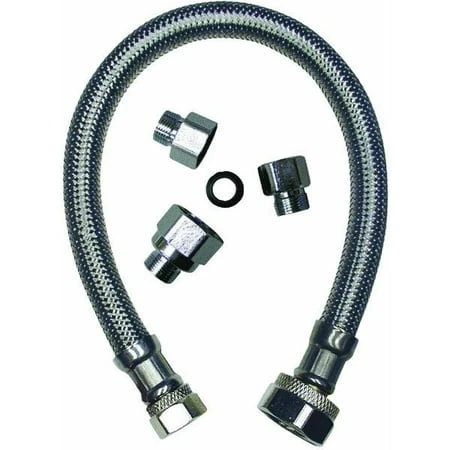 20 Inch Universal Stainless Steel Faucet Connector Model 496-902