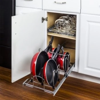 Mppo215-r 15 Inch Base Cabinet Cookware Pull Out Organizer