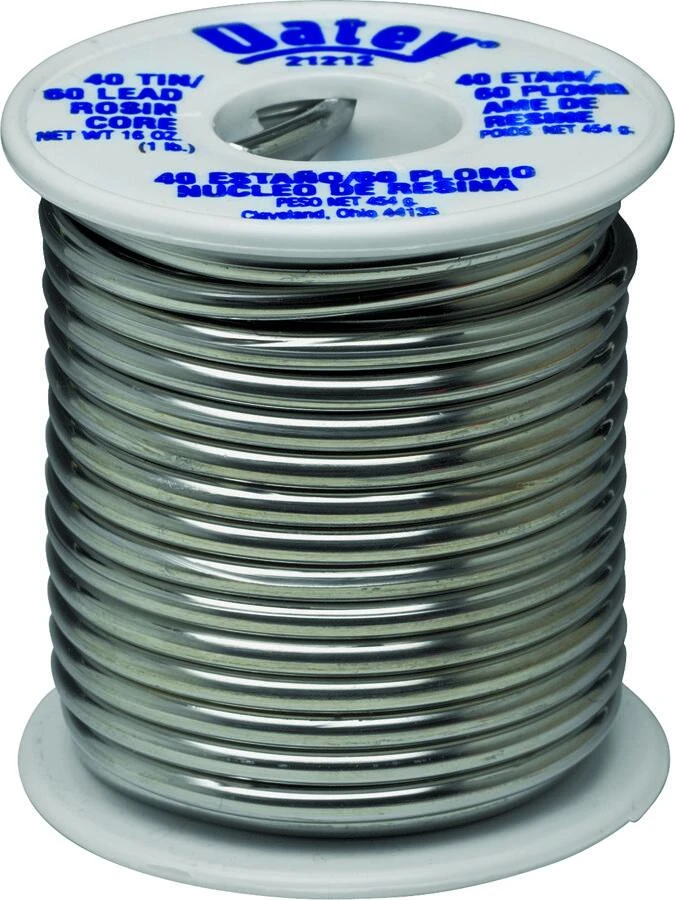 21212 1 Lb 40/60 Rosin Core Solder - Tin-lead Alloy For Electrical Applications