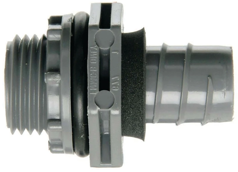 Lt43g 1.25 In. Liquidtight Non-metallic Conduit Connector, Pack Of 5