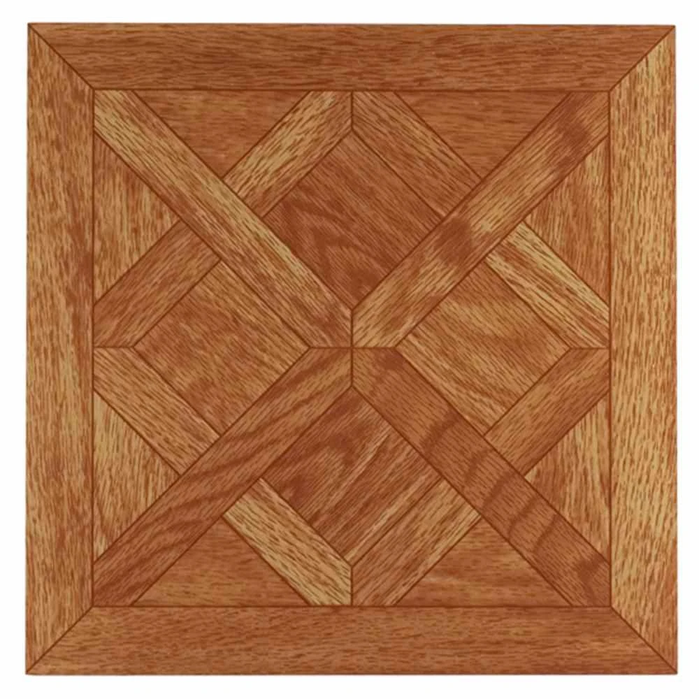 Nexus Classic Parquet Oak 12 In. X 12 In. Self-adhesive Vinyl Floor Tile Set