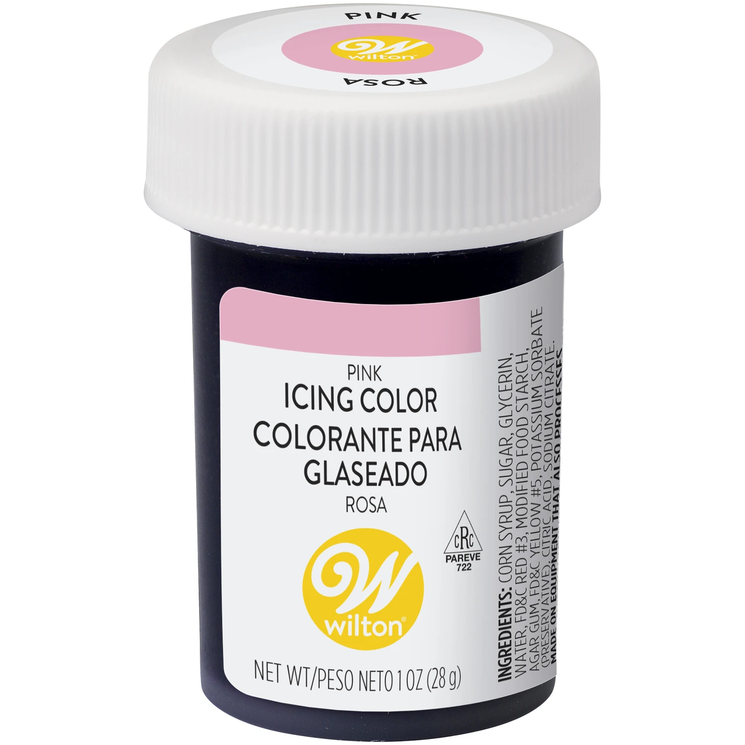 Pink Icing Color Gel 1 Ounce For Cake Decorating