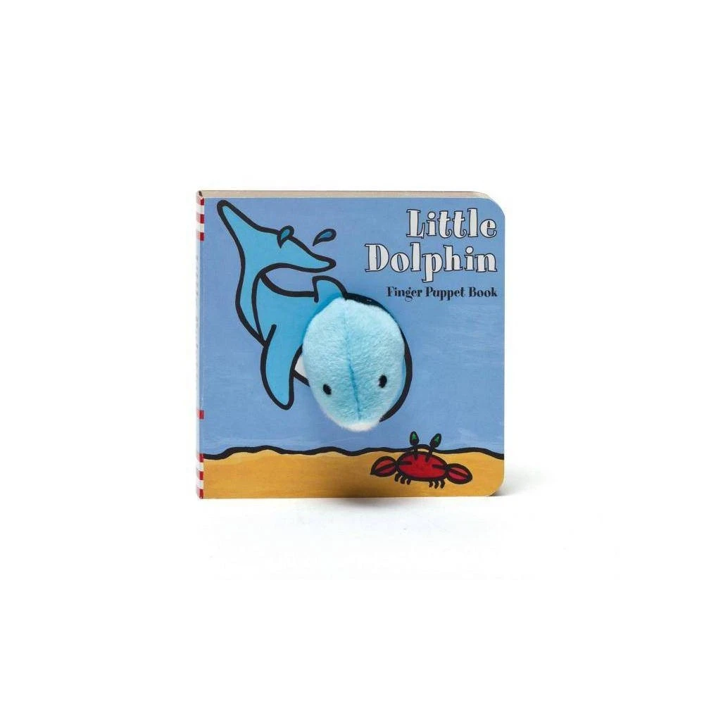 Little Dolphin Finger Puppet Book For Toddlers And Babies - Interactive Animal Story