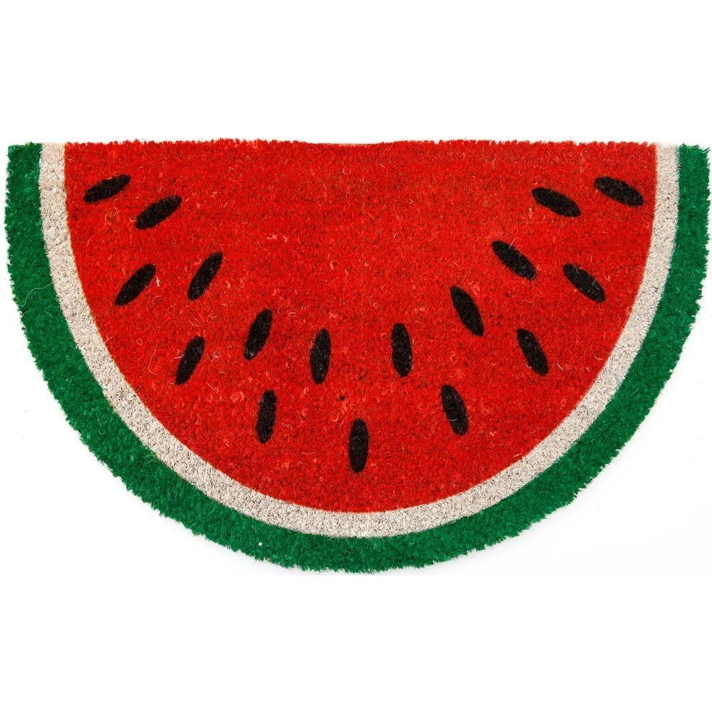 Watermelon Non Slip Coir Door Mat 28 In. X 17 In. Model P969