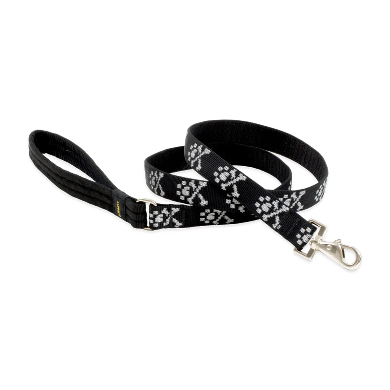 Pet Original Designs Bling Bonz Nylon Dog Leash 1in. X 4ft. Model 72258