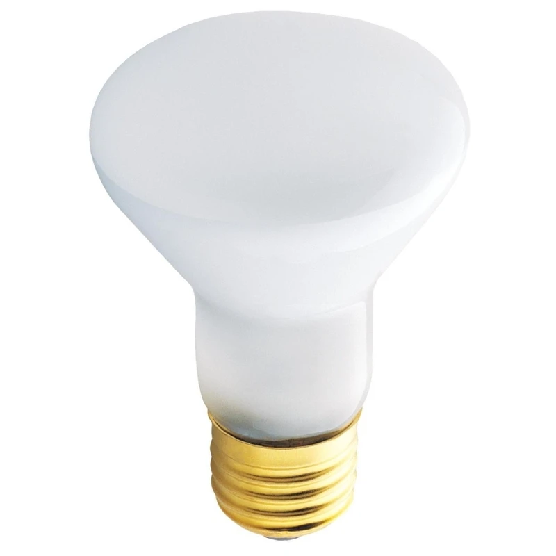 Satco 45W 130V Frosted Medium Base R20 Reflector Incandescent Floodlight Light Bulb