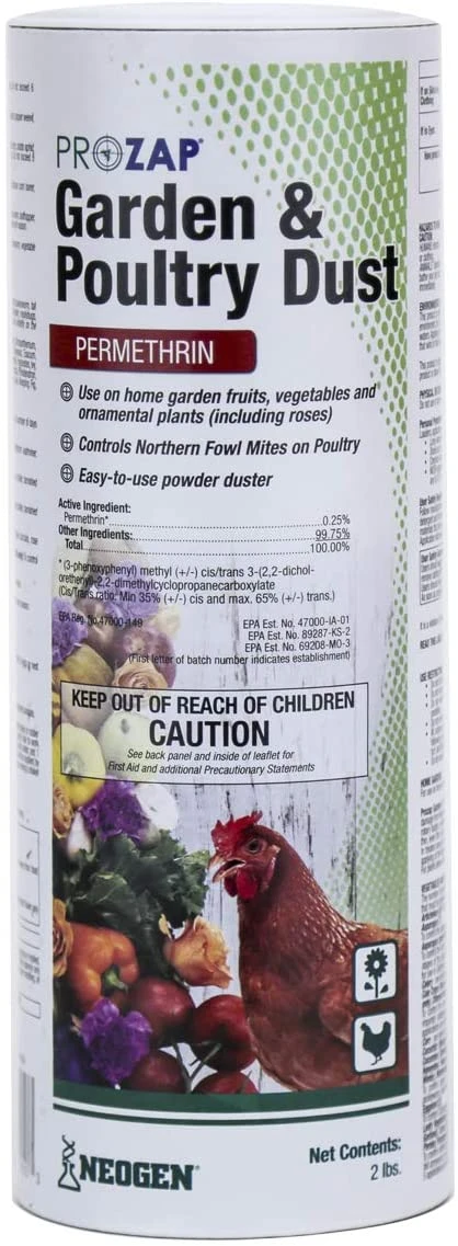 Garden And Poultry Pest Control Dust, 2 Pound With Permethrin