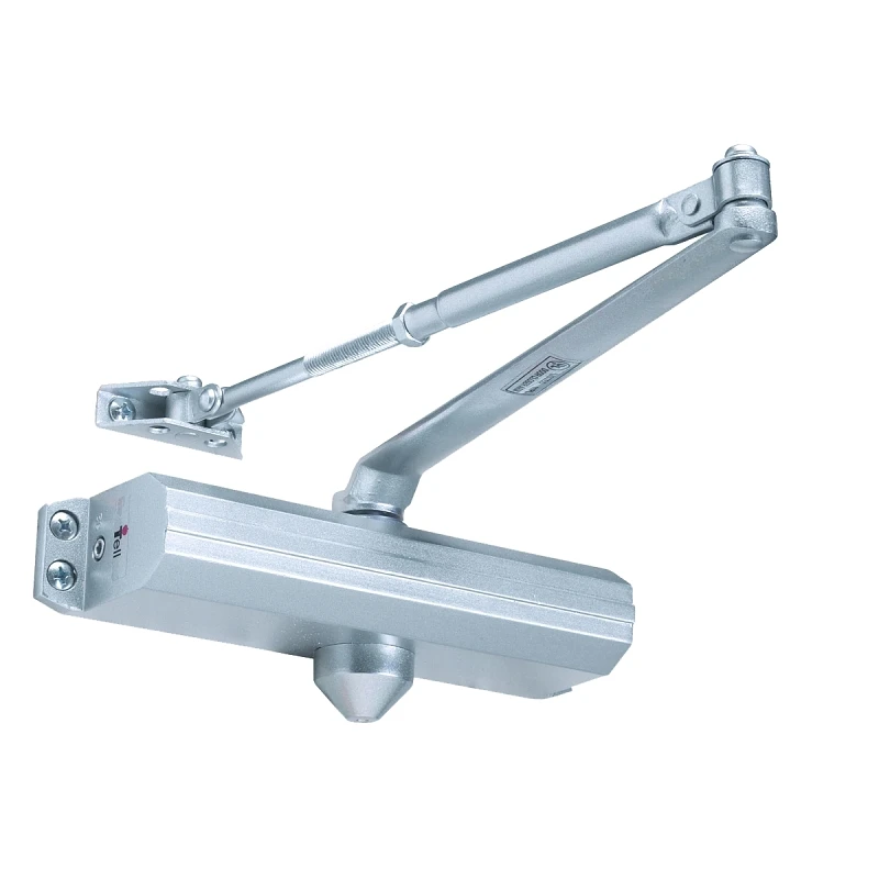 Dc100018 Ada Approved Grade 1 Door Closer, Adjustable 1-4 Spring Size, Tri-pack