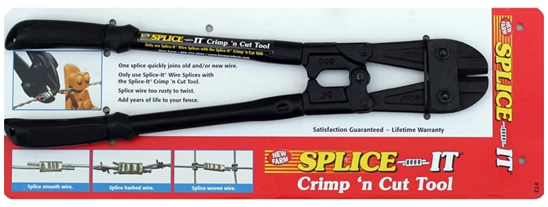 T2 Splice-it Crimp And Cut Tool - 22 Inch Heavy-duty Wire Repair Tool